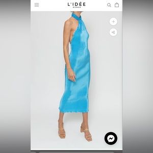 L’idee blue dress